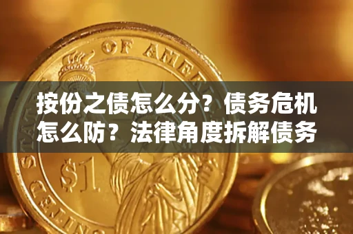 济南按份之债怎么分？债务危机怎么防？法律角度拆解债务分配与风险自保指南