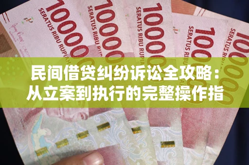 济南民间借贷纠纷诉讼全攻略：从立案到执行的完整操作指南