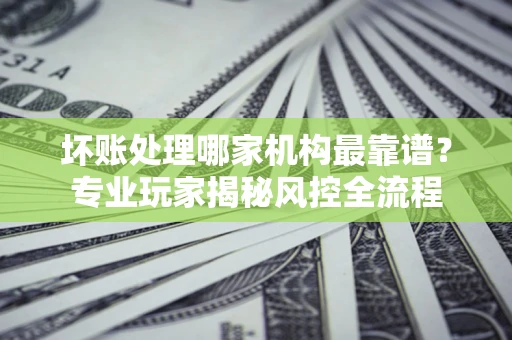 济南坏账处理哪家机构最靠谱？专业玩家揭秘风控全流程