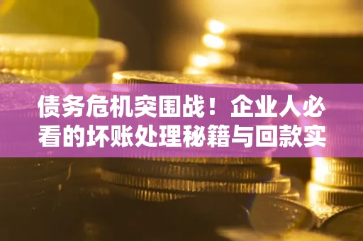 济南债务危机突围战！企业人必看的坏账处理秘籍与回款实战指南
